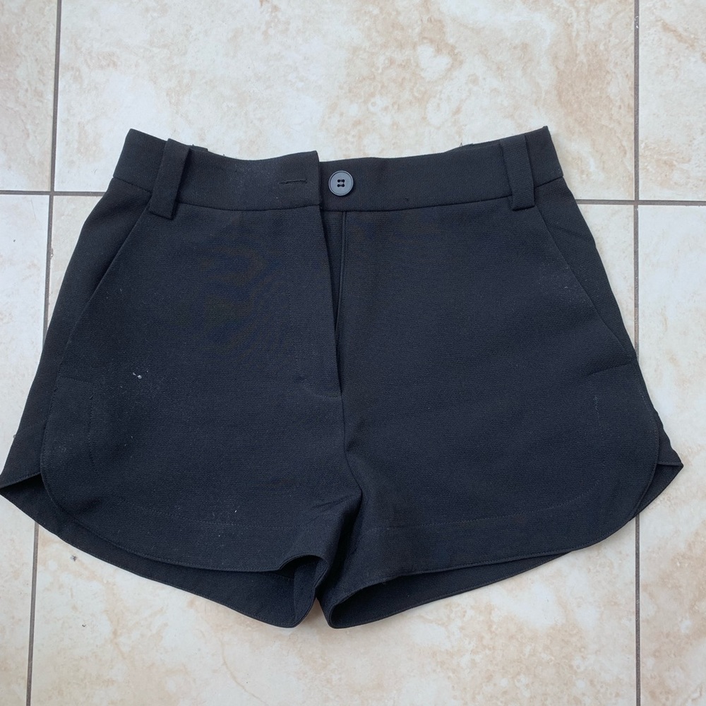 Black social shorts